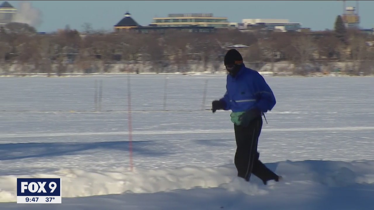 Minnesotans relish end of deep freeze on warm February day