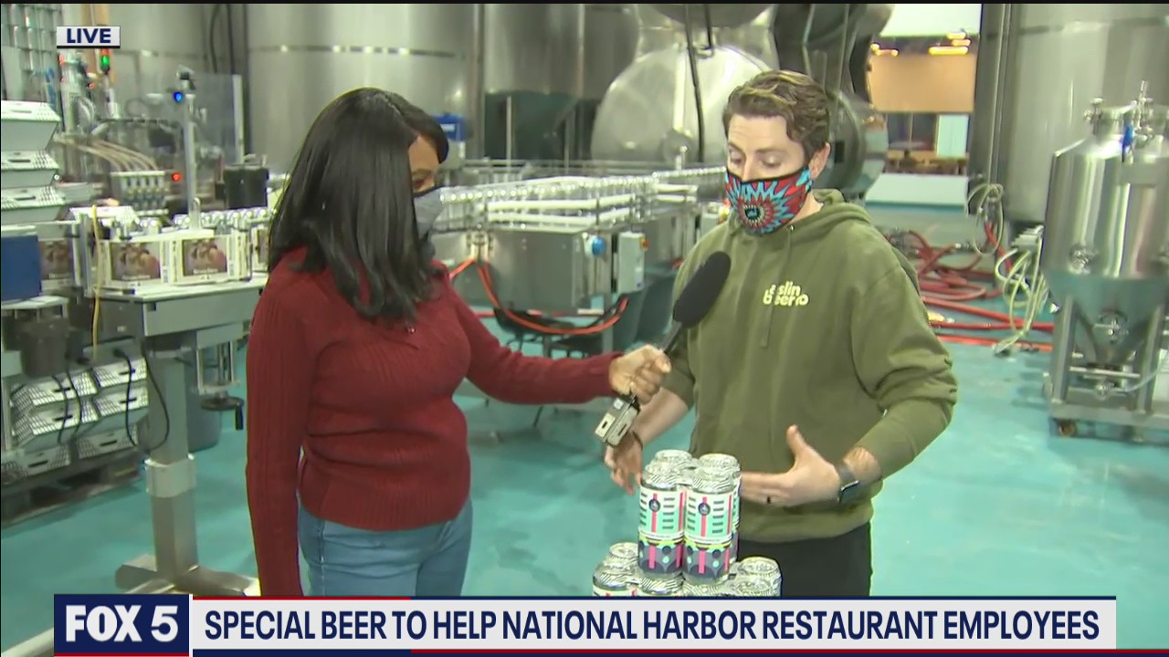 Special beer to help National Harbor restaurant employees