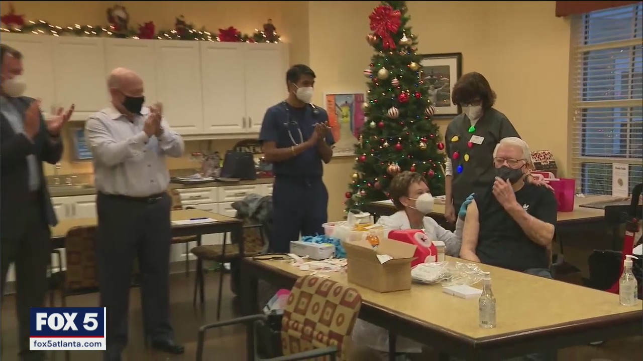 Vaccine arrives at long-term care facilities