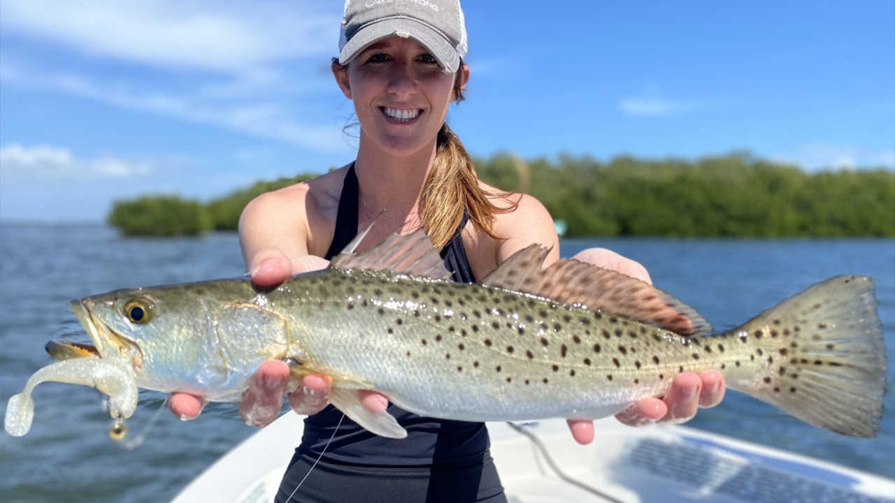 Inshore, trout bite has been on fire