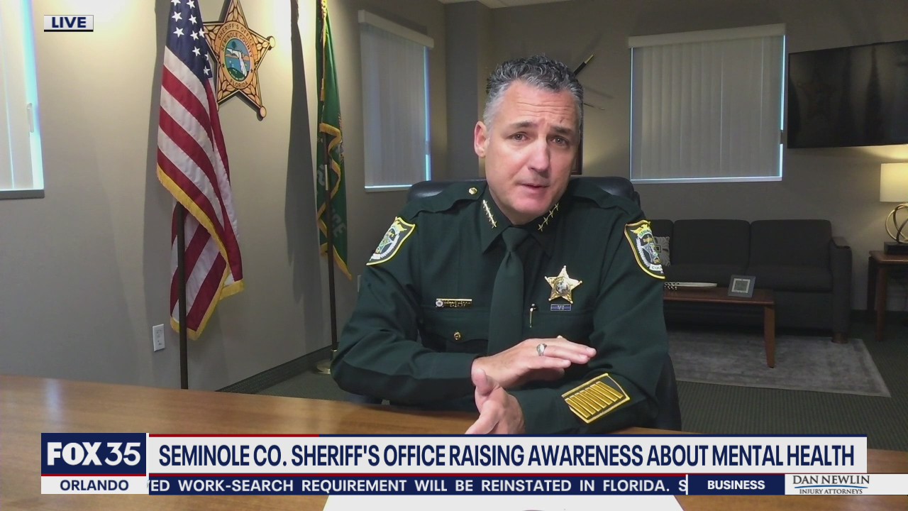Seminole County Sheriff's Office raising awareness about mental health