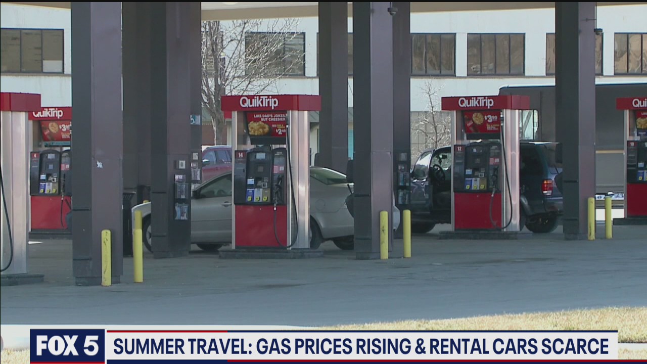 Summer Travel: Gas prices rising and rental cars scarce