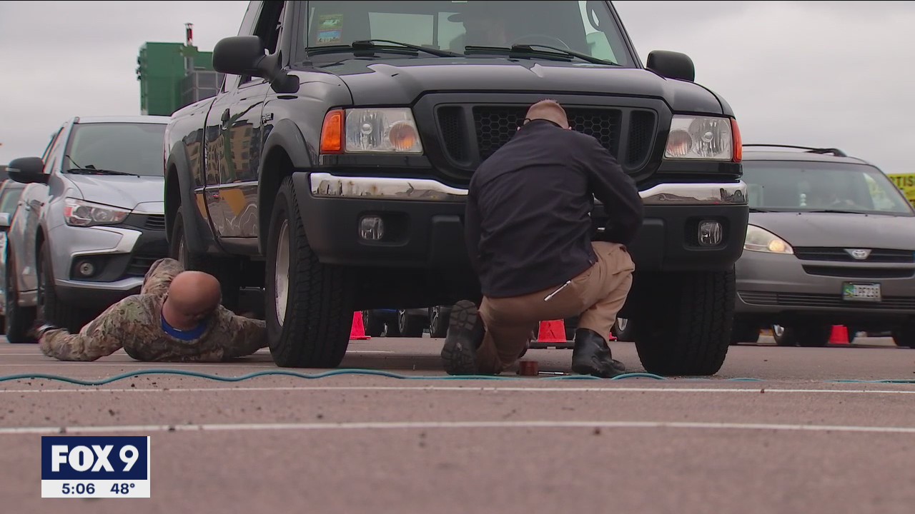 St. Paul police help residents mark catalytic converters as theft of car parts becomes rampant
