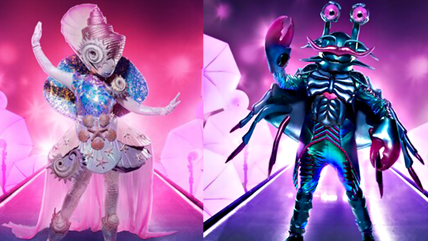 Crab and Seashell reveal Masked Singer