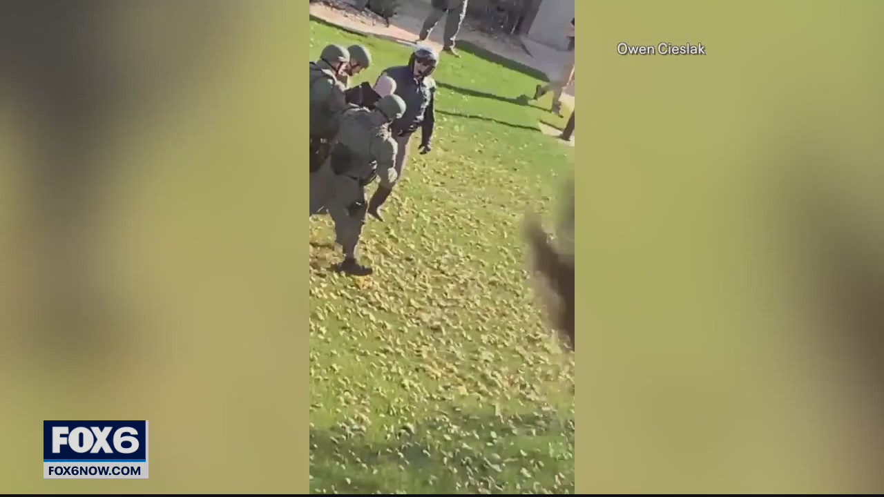 Man accused of shooting 2 officers in Delafield due in court
