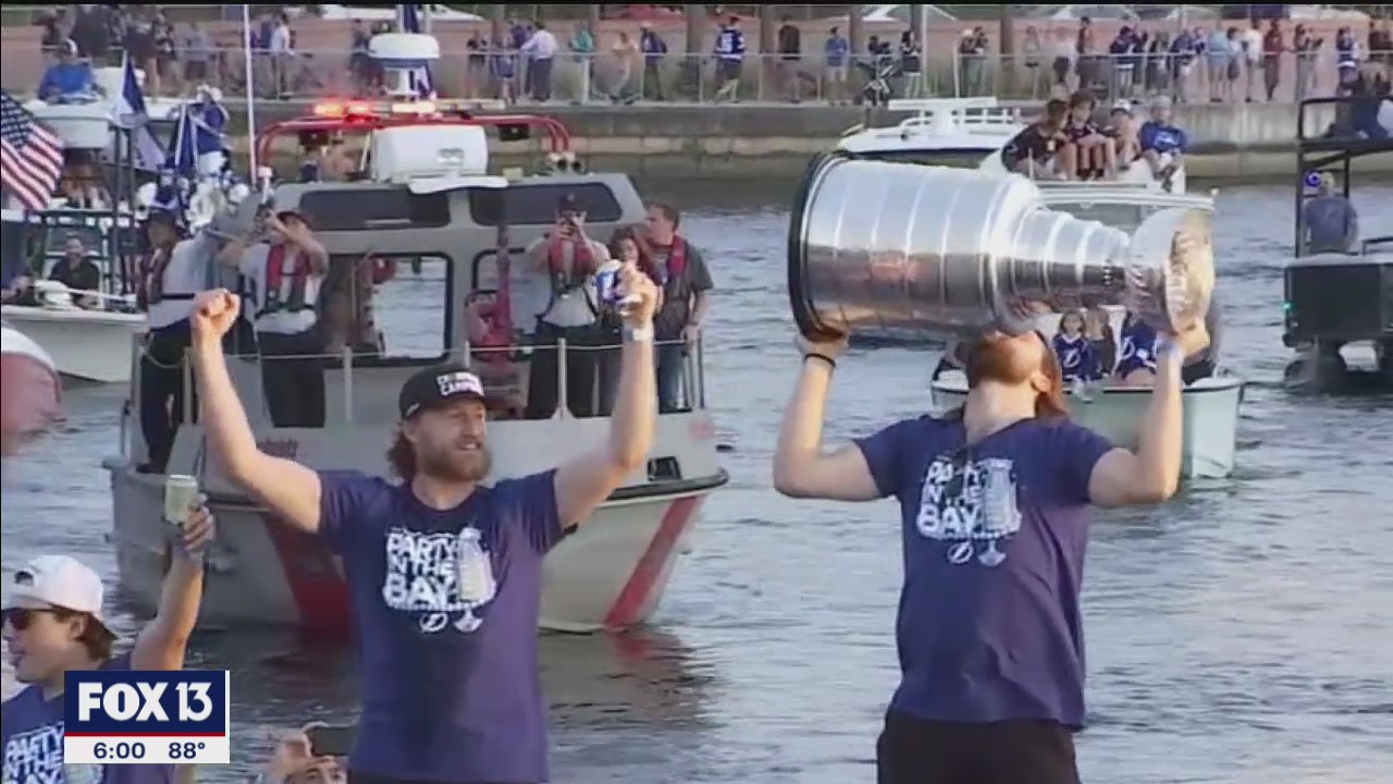 Boat parade tradition continues with Bolts' Cup win