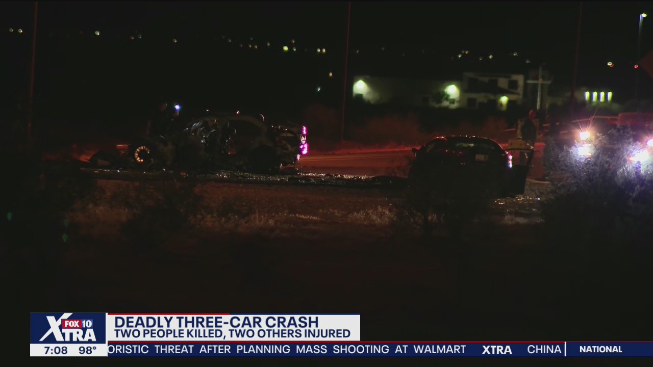 Two killed, two injured in fiery Buckeye crash