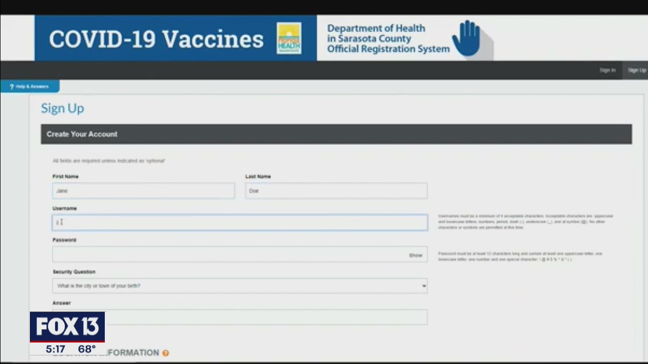 Sarasota takes new round of vaccine appointments
