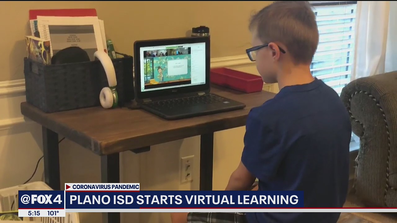 Students in Plano ISD start the year off with virtual learning