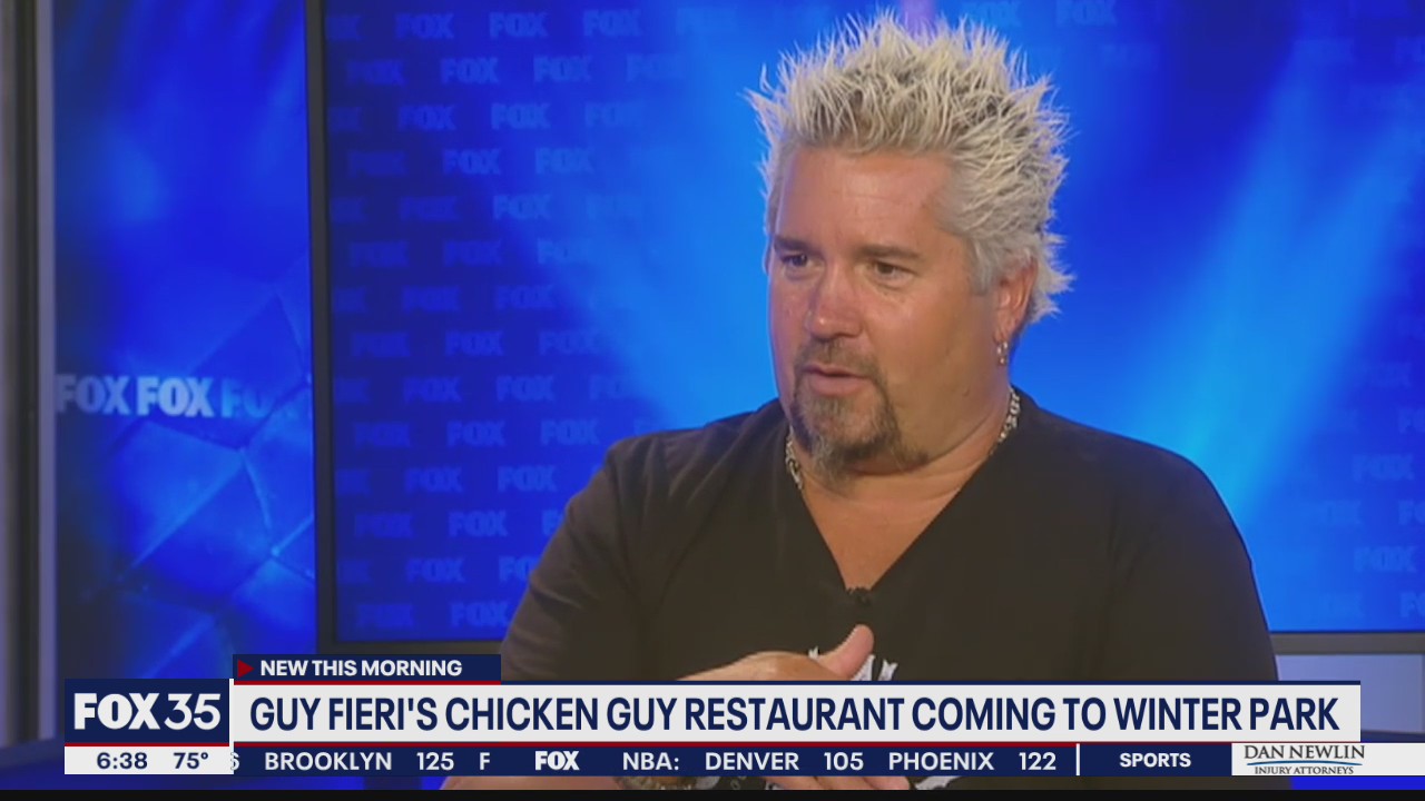 Guy Fieri's 'Chicken Guy' restaurant coming to Winter Park
