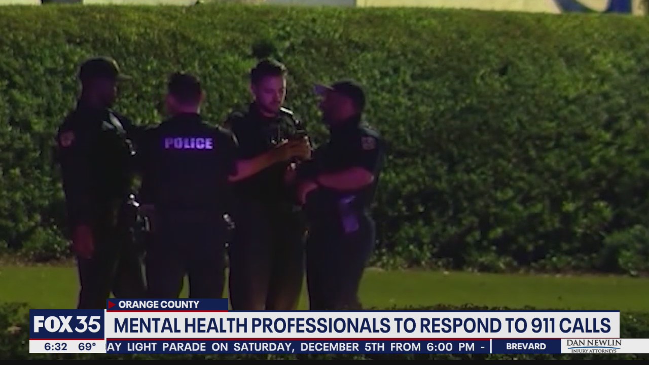 Mental health professionals to respond to 911 calls