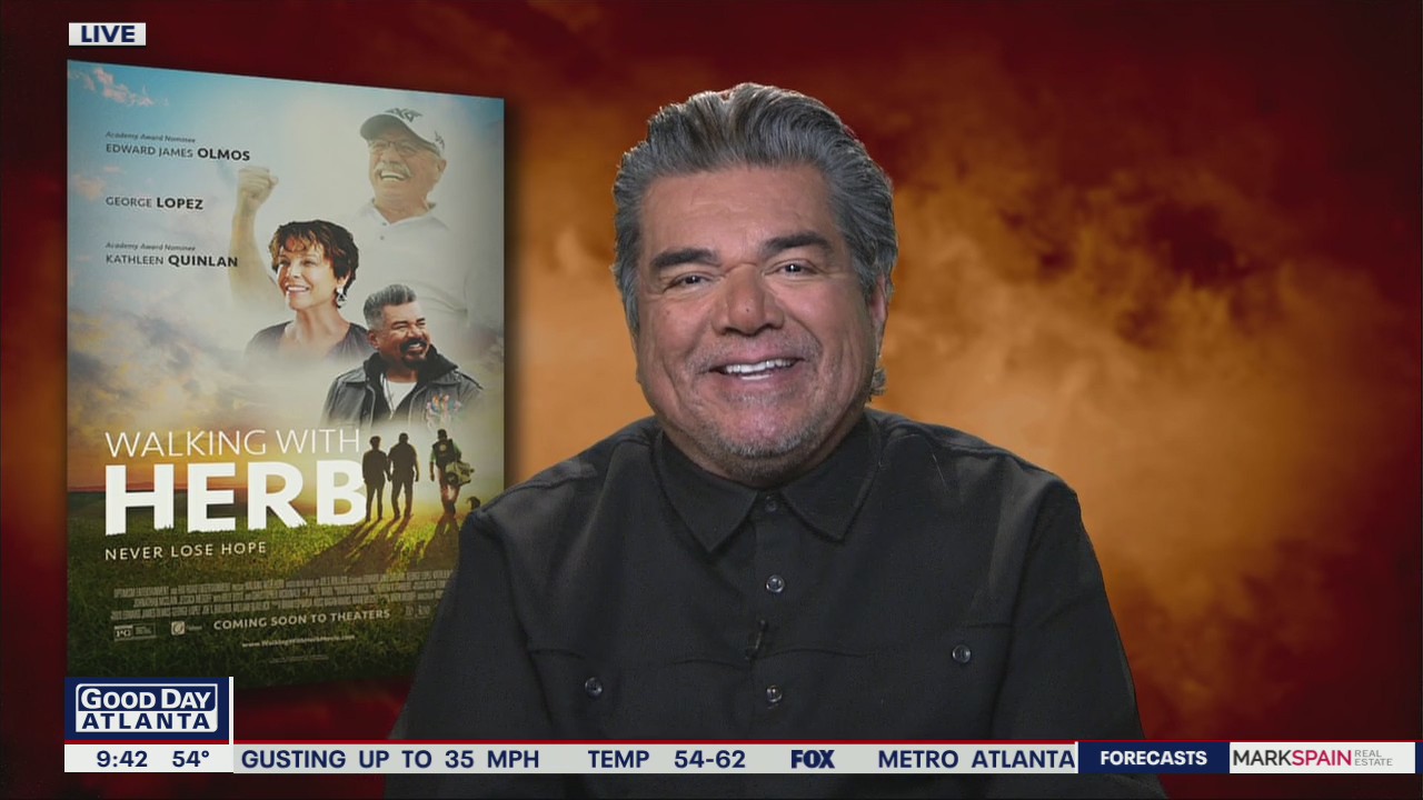George Lopez on his new film Walking with Herb