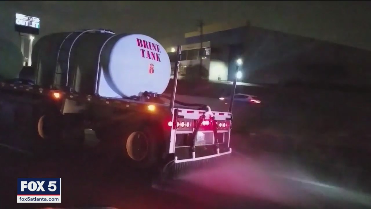 GDOT crews prep roads for winter weather