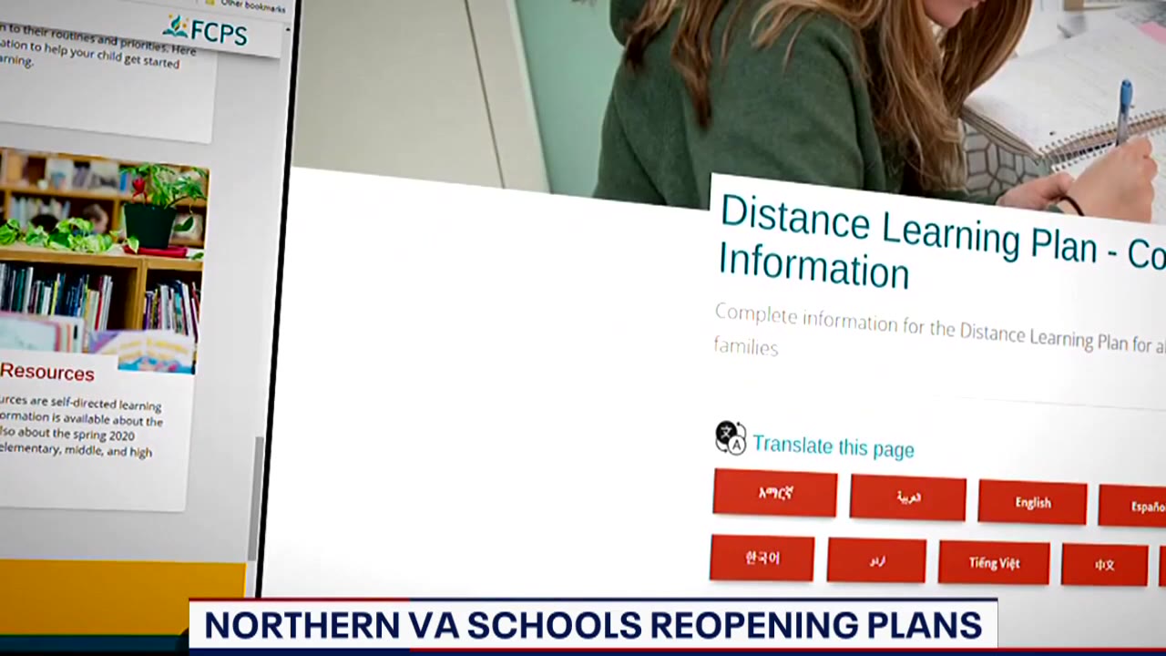 70% of teachers surveyed in Fairfax County want to continue distance learning in the fall