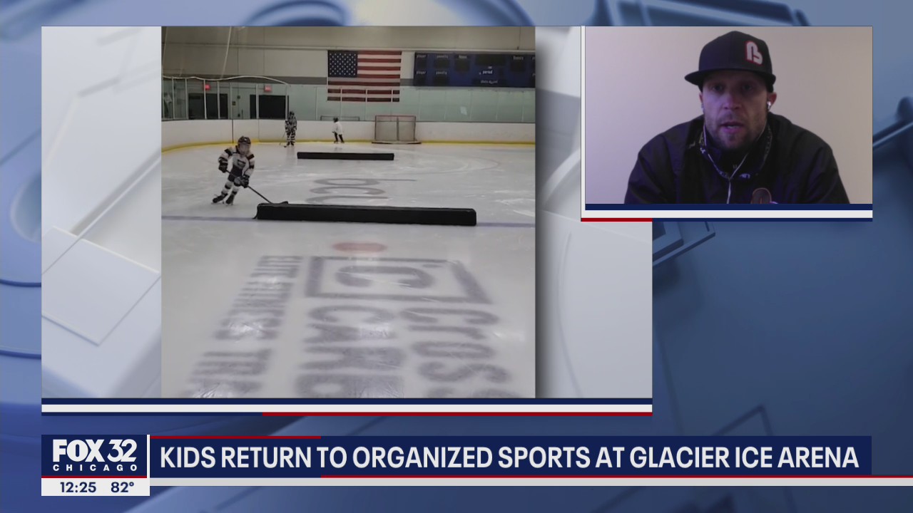 Kids return to organized sports at Glacier Ice Arena with added precautions