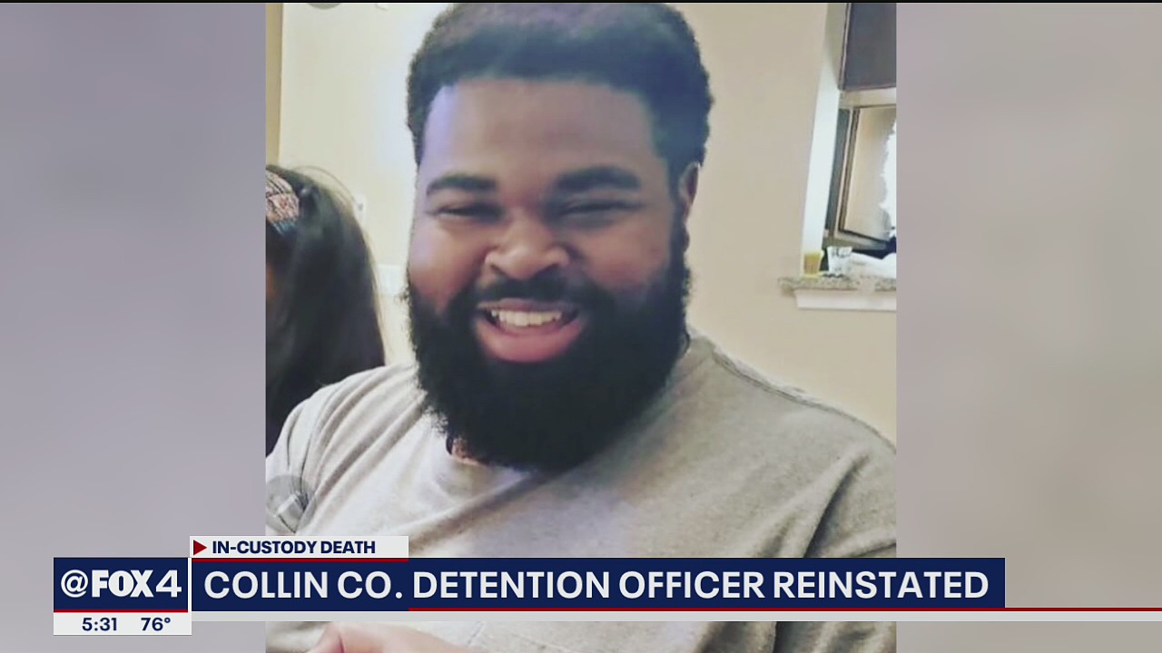 Detention officer fired in Collin County jail death investigation reinstated