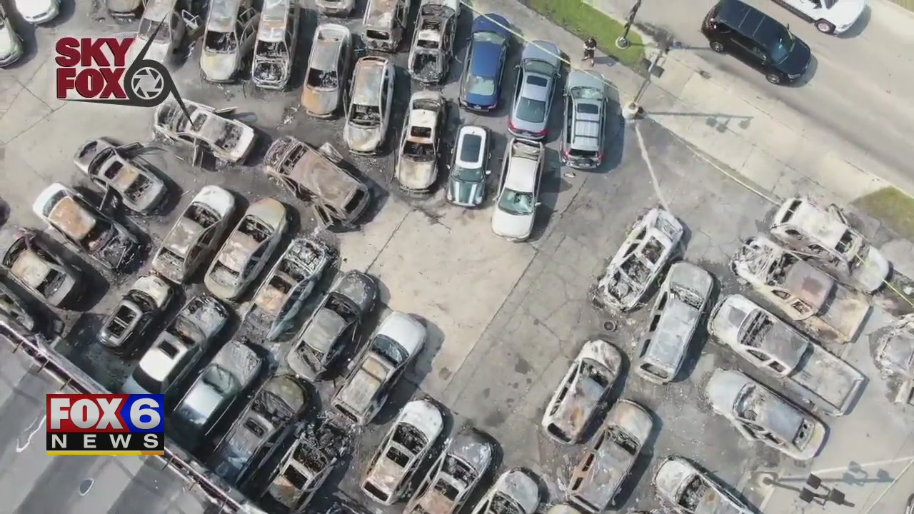 Kenosha dealership owner says violent protests caused $1.5M in damage; 50+ cars torched