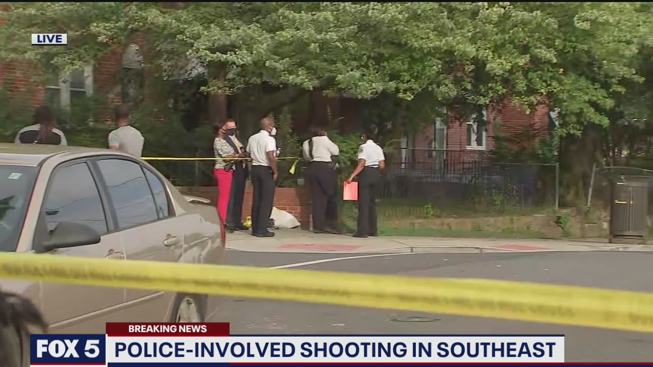 DC police investigating after officer shot person in Southeast