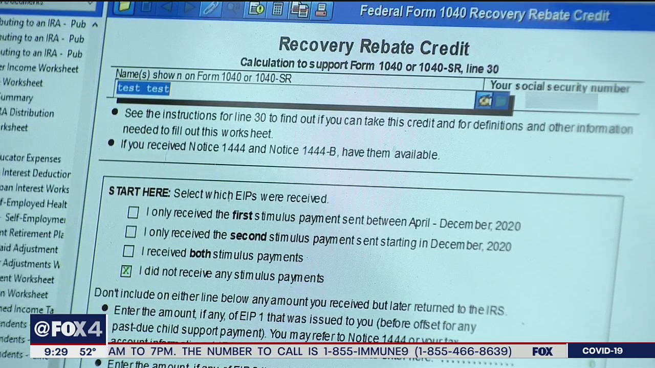 On Your Side: Stimulus checks & filing taxes