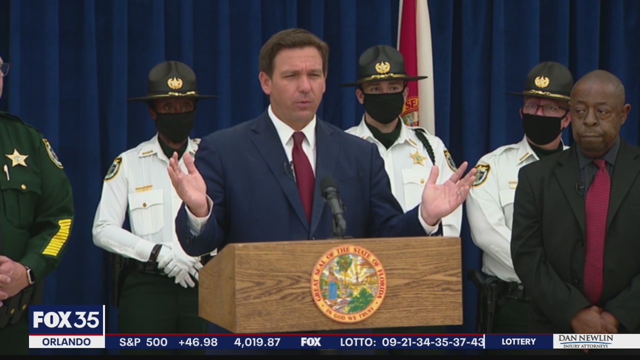 Gov. DeSantis to ask Pres. Biden to continue Trump administration's immigration policies