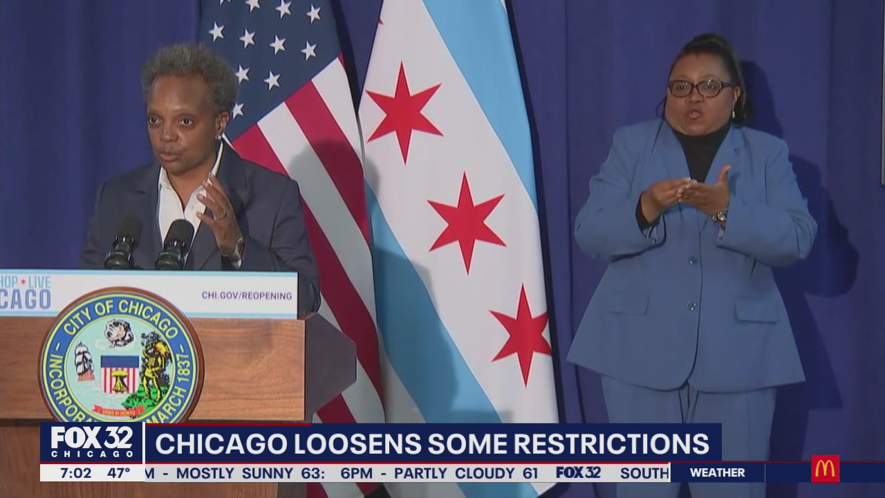 Chicago to loosen COVID-19 restrictions for bars, restaurants and fitness centers