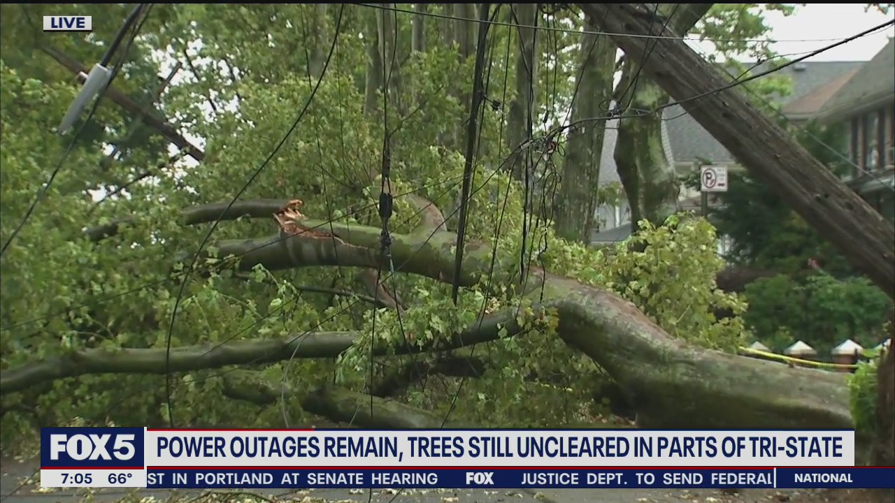 Power remains out across region