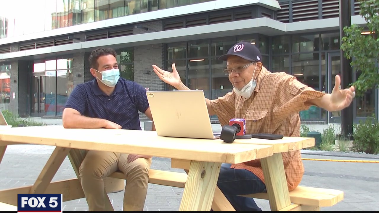 Nationals fans give special gift to beloved Nationals Park usher