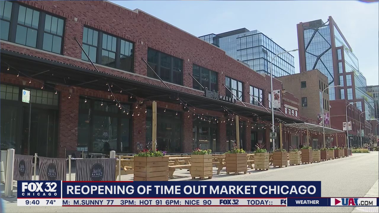 Time Out Market Chicago reopens today in Fulton Market
