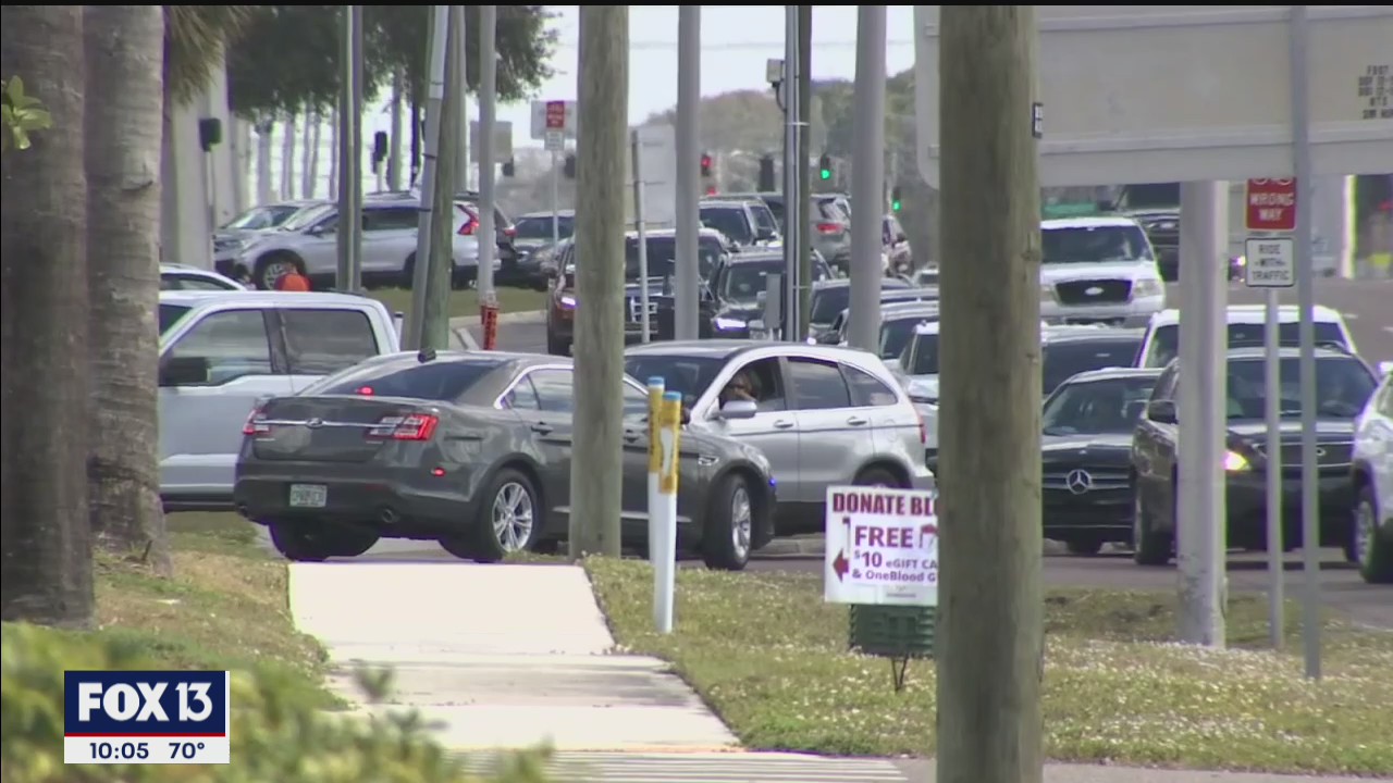 Mass confusion at University Mall vaccination site