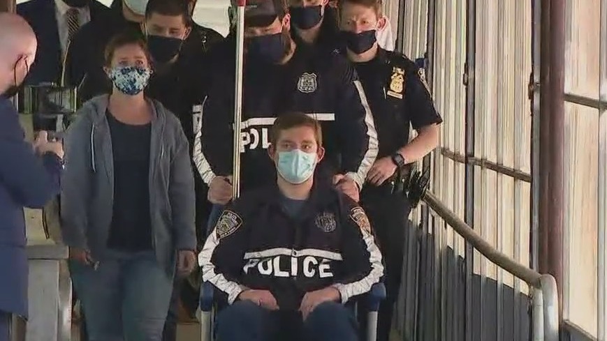 NYPD officer released from hospital