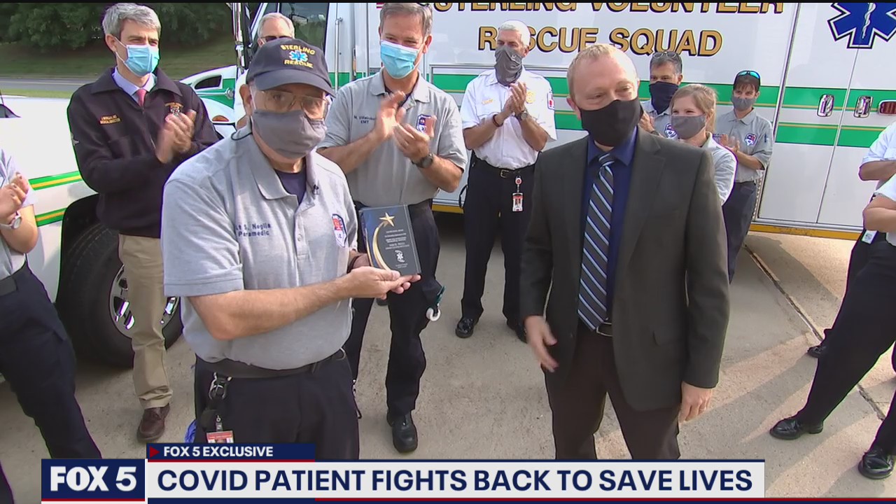 COVID survivor fights back to save lives