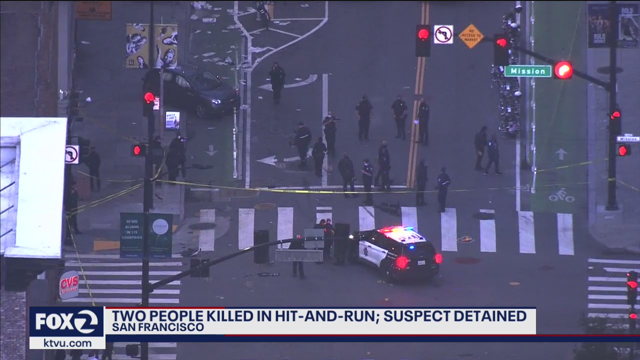 Two killed in SF hit-and-run