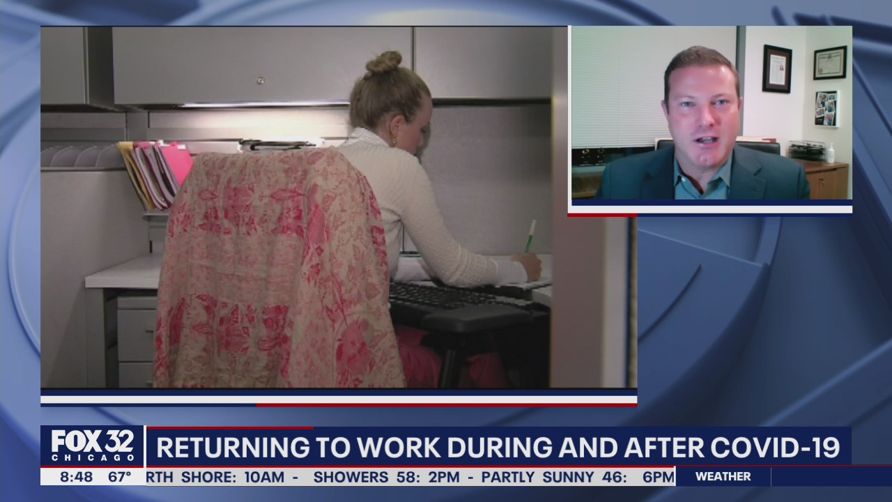 The new normal as people return to work during and after COVID-19