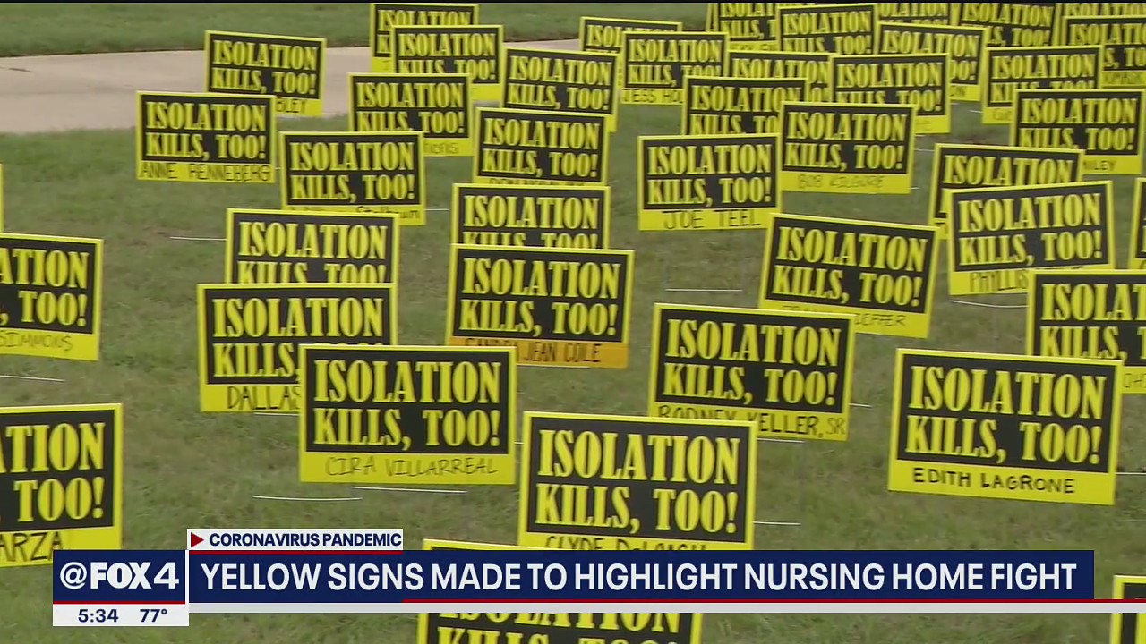 North Texas families fighting for more visitation at nursing homes, care facilities