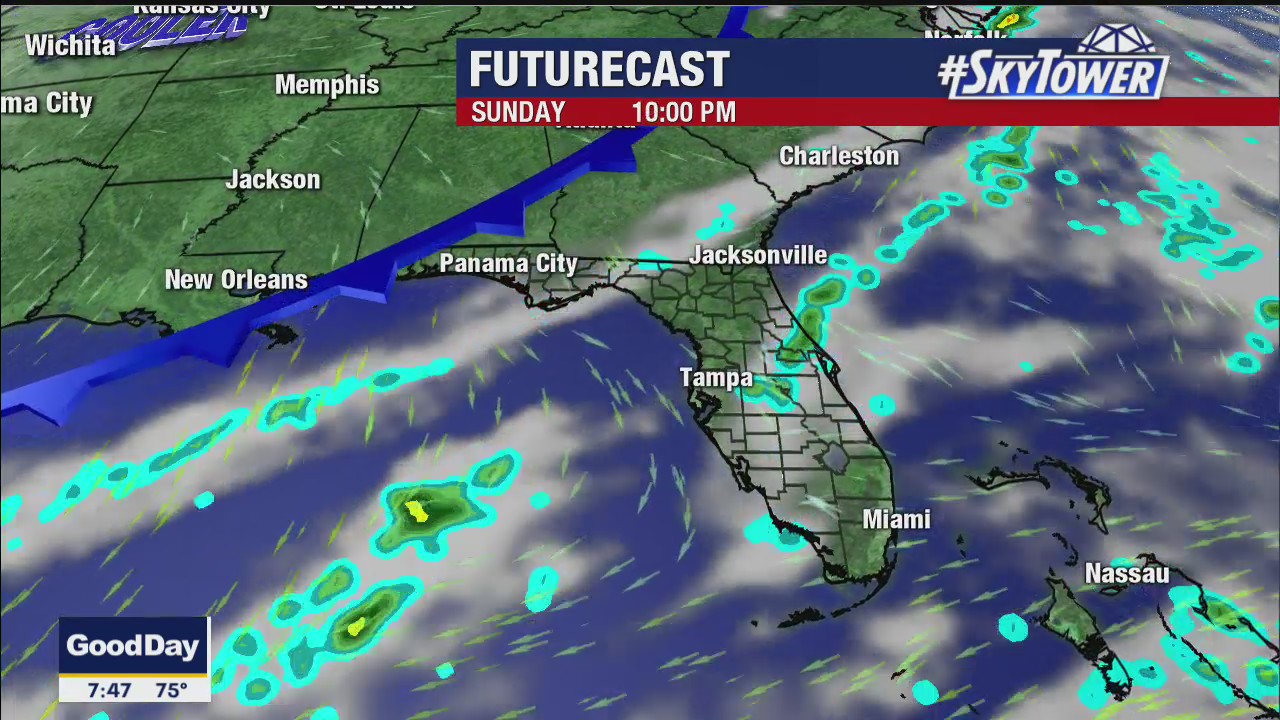 Sunday morning weathercast