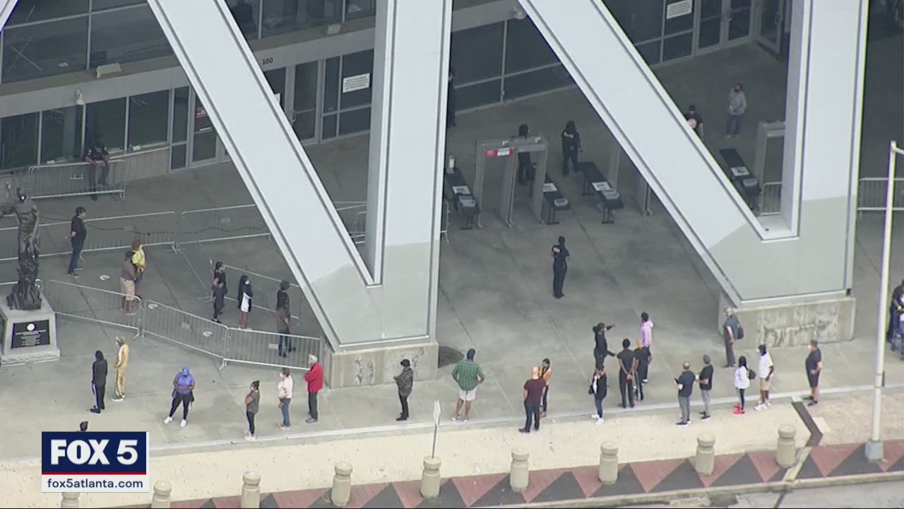Day 2 of early voting in Georgia