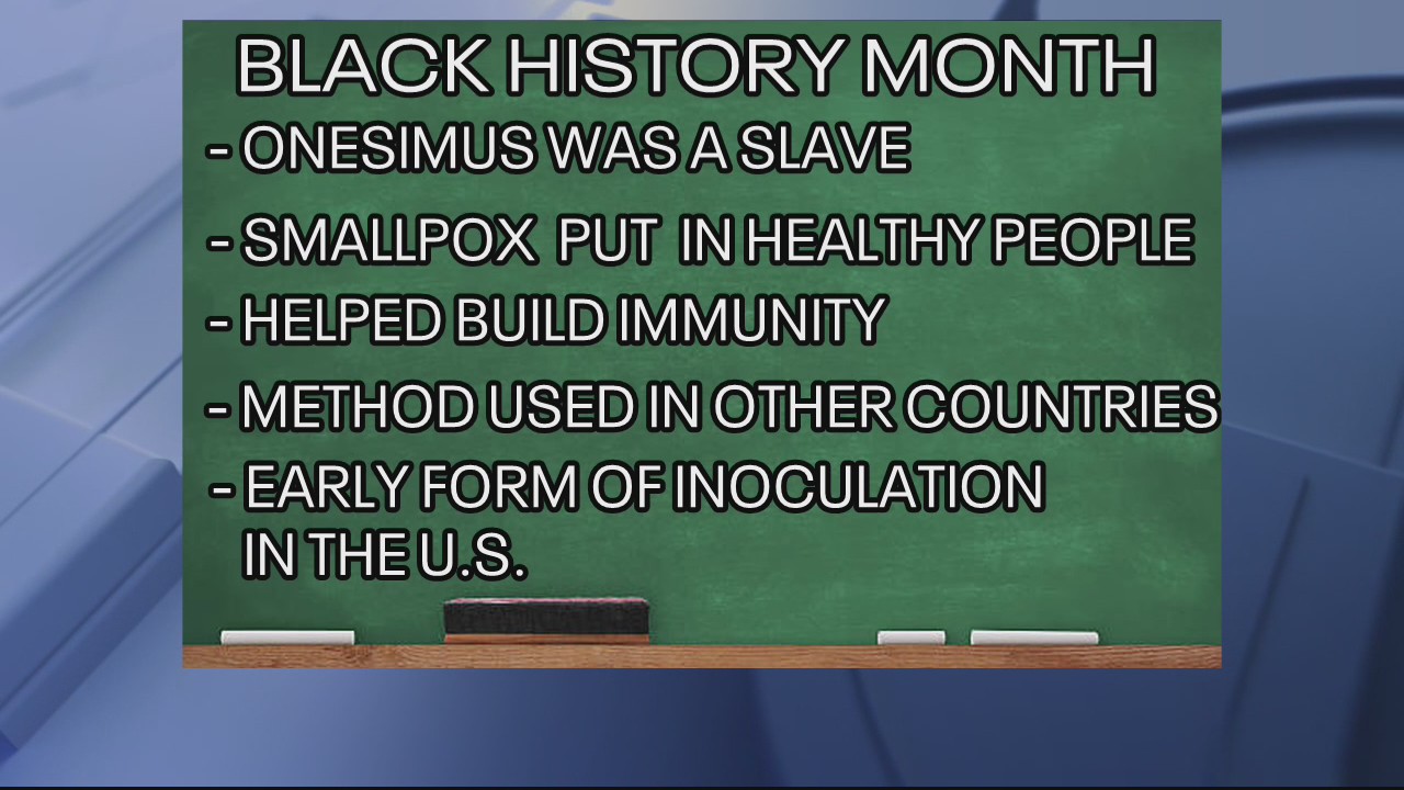 A Black slave helped in battle to beat small pox, saving generations