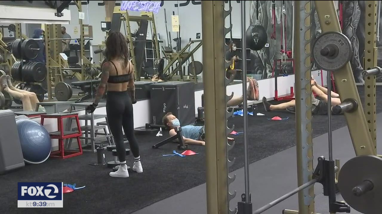 Gyms in semi-full swing in Santa Clara County