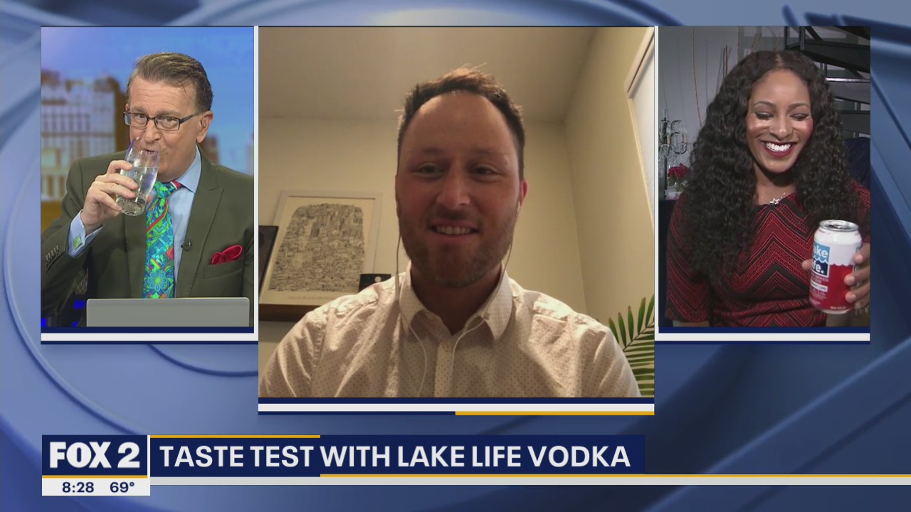 Maurielle and Charlie taste test with Lake Life Vodka