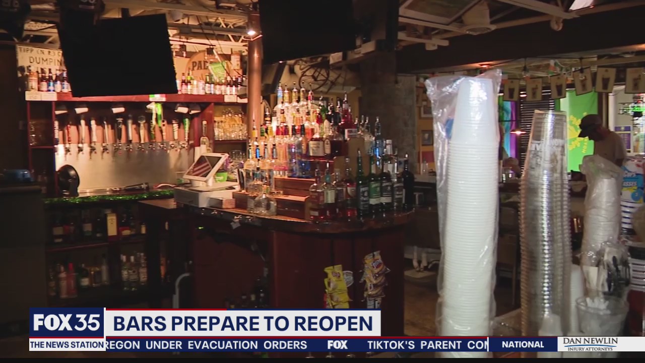 Bars allowed to reopen Monday