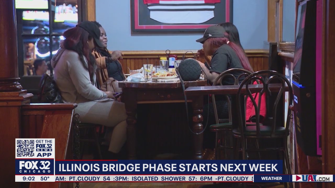 'Bridge Phase' for Illinois reopening begins next week