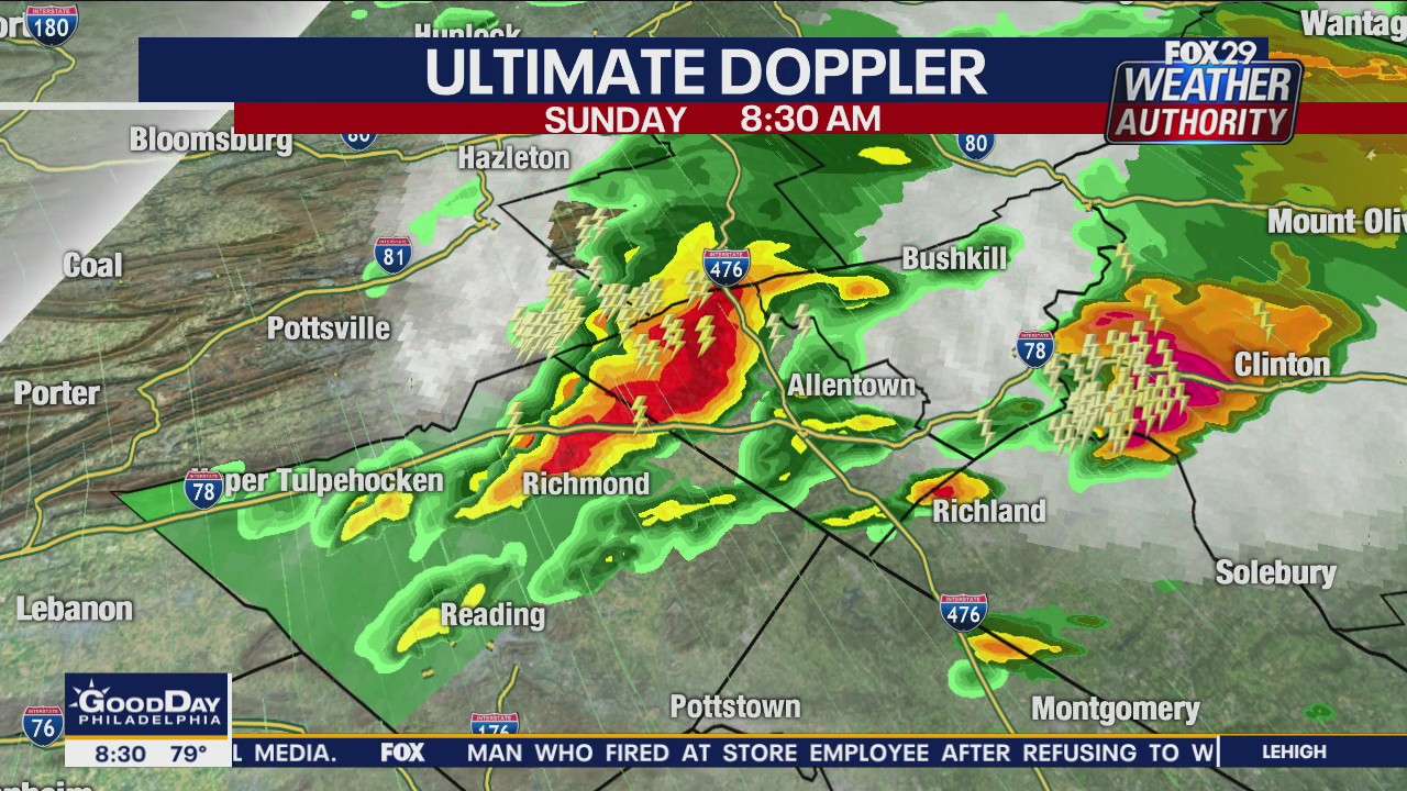 Weather Authority: Severe morning storms give way to seasonable Sunday