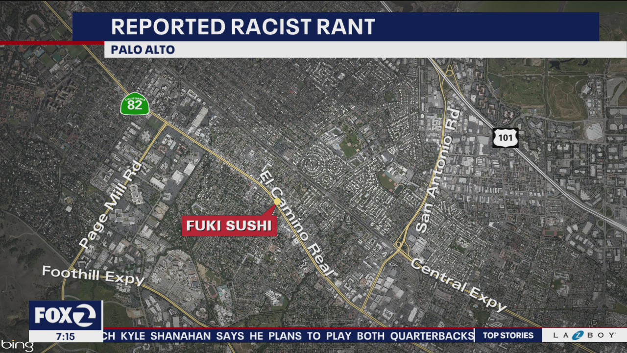 Customer reportedly made racist rant at Palo Alto sushi restaurant