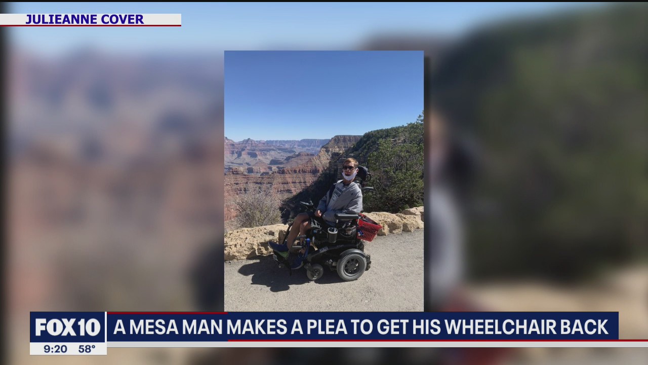 East Valley man pleads for return of wheelchair