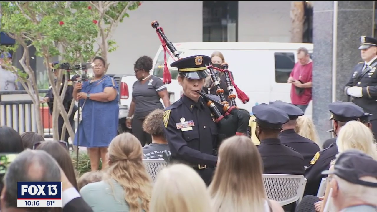 Tampa honors fallen officers