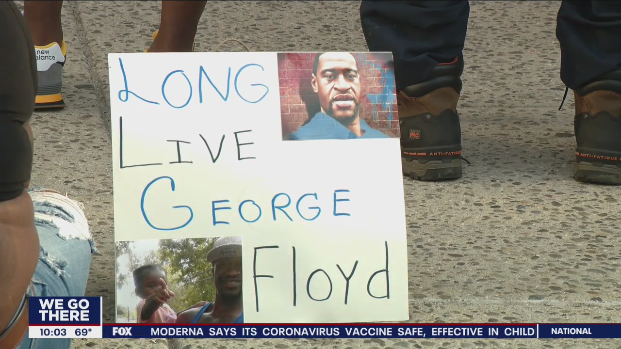George Floyd remembered by Philadelphia group at City Hall