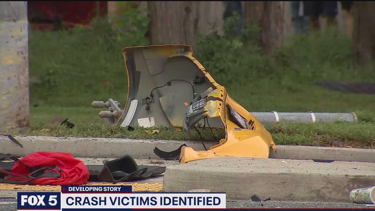 Crash victims identified