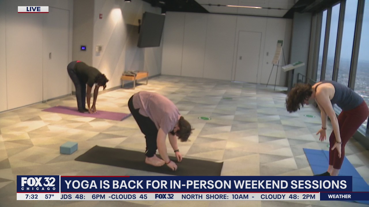 Yoga is back for in-person weekend sessions
