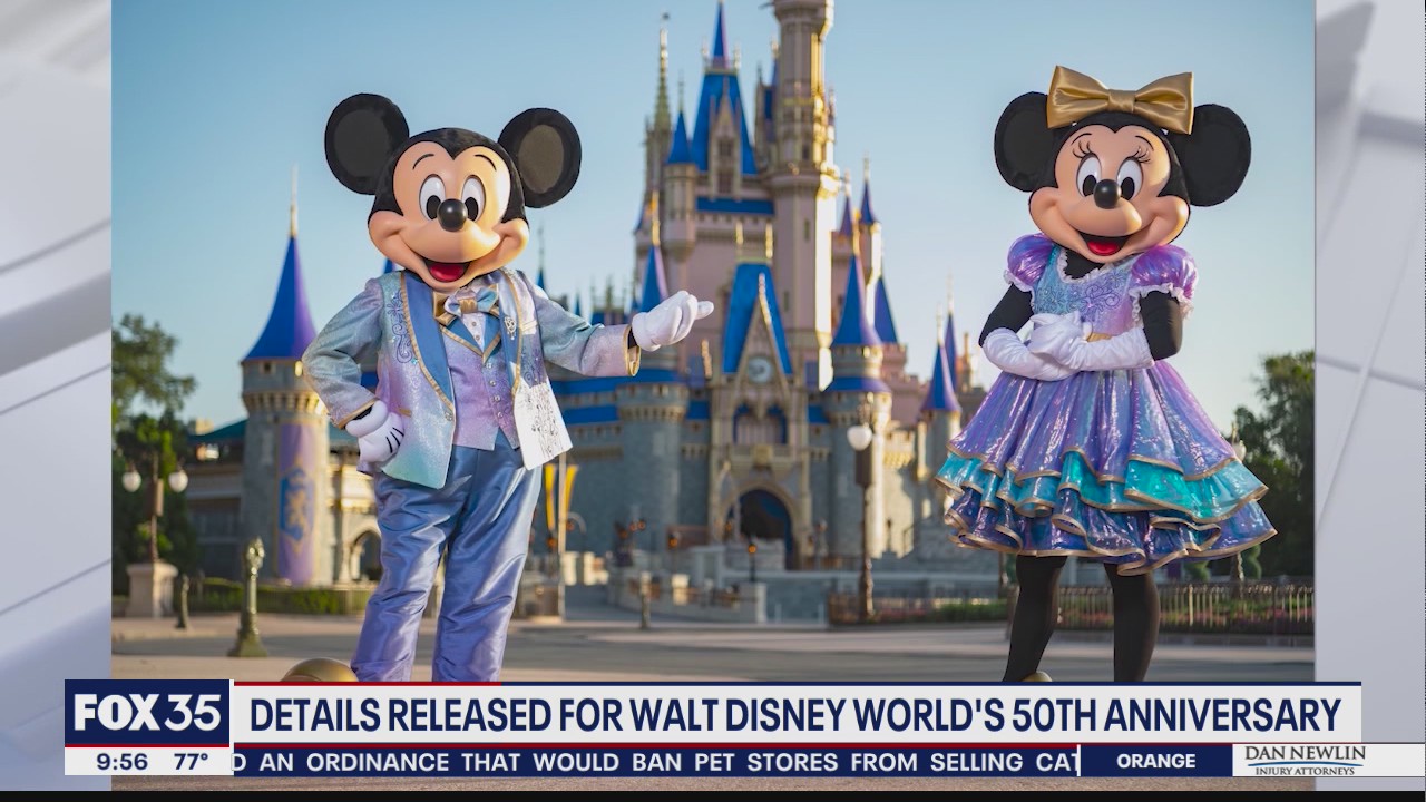 New details released for Walt Disney World's 50th anniversary