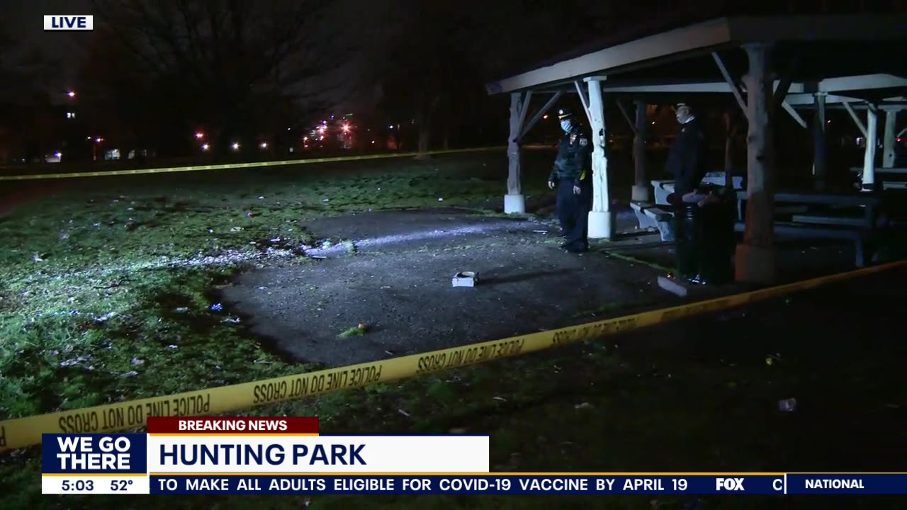 Woman shot and killed near gazebo in Hunting Park, police say